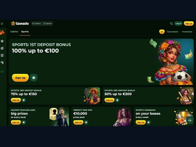 Casinacho Casino (Nacho Casino) na smartfonie: aplikacja mobilna, cashback, rakeback i Liga Spinola mobilnie
